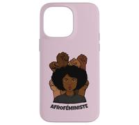 Afroféministe - Féminisme Idée Égalité Droits Femme Noire Coque pour iPhone 14 Pro Max