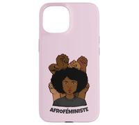 Afroféministe - Féminisme Idée Égalité Droits Femme Noire Coque pour iPhone 15