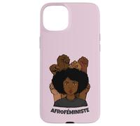 Afroféministe - Féminisme Idée Égalité Droits Femme Noire Coque pour iPhone 15 Plus
