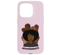 Afroféministe - Féminisme Idée Égalité Droits Femme Noire Coque pour iPhone 15 Pro