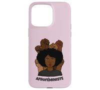 Afroféministe - Féminisme Idée Égalité Droits Femme Noire Coque pour iPhone 15 Pro Max
