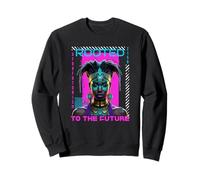 Afrofuturism Rooted To The Future Black Woman Sweatshirt