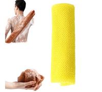 Afroscrub Éponge africaine exfoliante pour le corps Jaune