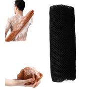 Afroscrub Éponge africaine pour exfoliation du corps Noir