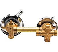 AFRUDDR Mitigeur en Laiton 2/3/4/5 Voies Sortie D'eau - Vis Filetage Centre Distance 10 cm 12,5 cm - Robinet Mélangeur pour Salle De Bains, Douche, Cabine