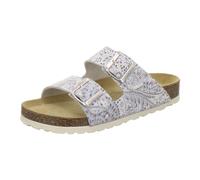 AFS-Schuhe 2100 Mules tendance pour femme en cuir véritable de qualité supérieure - Fabriquées en Allemagne, Aqua Multi., 41 EU