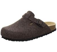 AFS-Schuhe Clogs 36900 Sabots en feutre à bout fermé pour homme Confortables et chaudes Pour la maison Fabriquées en Allemagne - Marron - marron, 47 EU