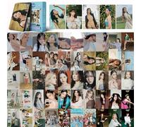 AFSC 55PCS Cartes Kpop fromis_9 Cards Mini Cards fromis_9 Album Cartes Merch Photocards Set Kpop Photo Cadeau de Fans