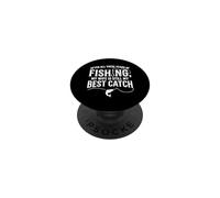 After All These Years of Fishing My Wife is My Best Catch PopSockets PopGrip Adhésif