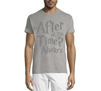 After All This Time Always T-shirt à col rond en coton pour homme avec logo gris, gris, XS
