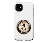 After Coffee Vibes Coming Alive Fleur de Grain de café Coque pour iPhone 11