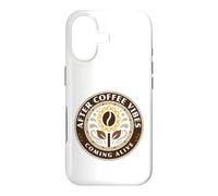 After Coffee Vibes Coming Alive Fleur de Grain de café Coque pour iPhone 17