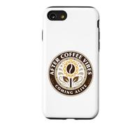 After Coffee Vibes Coming Alive Fleur de Grain de café Coque pour iPhone SE (2020) / 7/8