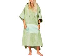 After Essentials - Poncho de bain - Jacquard Tender Green en Coton - Vert Vert