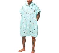 After Essentials - Poncho de bain - Madrague Light Blue - Bleu Bleu
