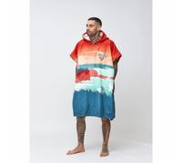 After Essentials - Poncho de bain - Destination Biarritz - Rouge Rouge