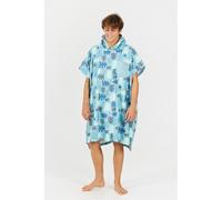 After Essentials - Poncho Outdoor - Poncho surf Sapin / Blue Gray - Taille unique