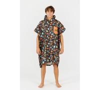 After Essentials - Poncho Outdoor - Poncho surf Trekking / Black - Taille unique