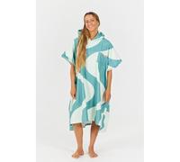 After Essentials - Poncho Swim Club - Poncho surf Ondulations / Green - Taille unique
