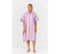 After Essentials - Poncho Swim Club - Poncho surf Stripes / Pink - Taille unique