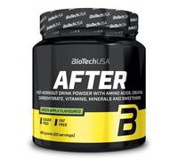 BioTech USA After – Boisson en poudre post-entraînement pomme verte – 420 g