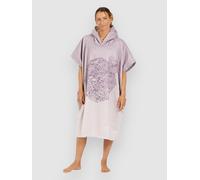 After Mind Set Poncho de surf à motifs Uni