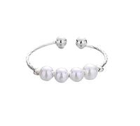 After Of Small Pearl Open Ring Japanese and Korean Version Design Personality Cool And Sweet Food Finger Ring Female Fashion Rings Women, A, Cuivre