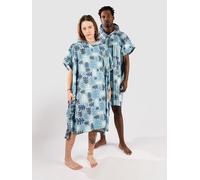 After Essentials - Poncho Outdoor - Poncho surf Sapin / Blue Gray - Taille unique