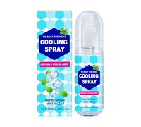 After Sun Spray, Portable 50ml Cooling Mist, Sustained Cooling Comfort, Soothing Skin Care for Tanning Relief, Outdoor Use, Family Friendly, Body and Scalp Refreshment, Travel Size