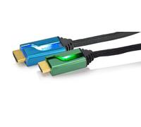 Afterglow Câble HDMI double PL-9019BGEU 1,80 m Bleu/Vert