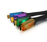 Afterglow Câble HDMI PL-9025GOPBEU Quadruple 1,80 m Multicolore