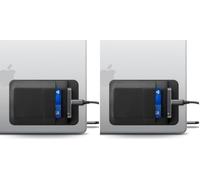 Afterplug Support SSD & Disque Dur à 2 Poches pour PC Portable, Adhésif 3M (Lot de 2)