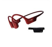 Aftershokz Aeropex, Casque Conduction Osseuse Écouteur Bluetooth Sport sans Fil,Oreilles Libres Confort,IP67 Étanche，8h d'Autonomie pour Le Running/Vélo-Rouge