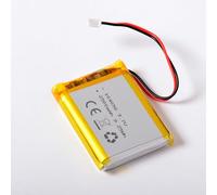 AFTERTECH 104050 2500 mAh 2,5 Ah 50 x 40 x 10 mm Cellule polymère de Lithium LIPO 3,7 V 3,7 V Rechargeable avec BMS et connecteur JST PHR 02 M4C1