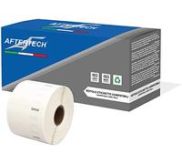 Aftertech 1x 11354 57x32mm Rouleau d'étiquettes adhésives compatibles (1000 étiquettes/rouleau = 1000 au total) pour imprimantes d'étiquetage Dymo LabelWriter S0722540 1x11354