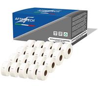 Aftertech 20x 11352 25x54mm Rouleaux d'étiquettes adhésives compatibles (500 étiquettes/rouleau = 10000 au total) pour imprimantes d'étiquetage Dymo LabelWriter S0722520 20x11352