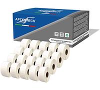 Aftertech 20x 11355 19x51mm Rouleaux d'étiquettes adhésives compatibles (500 étiquettes/rouleau = 10000 au total) pour imprimantes d'étiquetage Dymo LabelWriter S0722550 20x11355