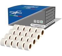 Aftertech 20x 99010 28x89mm Rouleaux d'étiquettes adhésives compatibles (130 étiquettes/rouleau = 2600 au total) pour imprimantes d'étiquetage Dymo LabelWriter S0722370 20x99010