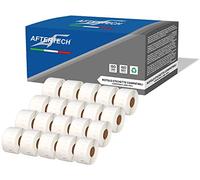 Aftertech 20x 99012 36x89mm Rouleaux d'étiquettes adhésives compatibles (260 étiquettes/rouleau = 5200 au total) pour les imprimantes d'étiquetage Dymo LabelWriter S0722400 20x99012