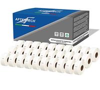 Aftertech 30x 11352 25x54mm Rouleaux d'étiquettes adhésives compatibles (500 étiquettes/rouleau = 15000 au total) pour imprimantes d'étiquetage Dymo LabelWriter S0722520 30x11352