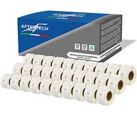 Aftertech 30x 11353 12x24mm Rouleaux d'étiquettes adhésives compatibles (1000 étiquettes/rouleau = 30000 au total) pour imprimantes d'étiquetage Dymo LabelWriter S0722530 30x11353