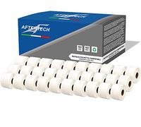 Aftertech 30x 11356 41x89mm Rouleaux d'étiquettes adhésives compatibles (300 étiquettes/rouleau = 9000 au total) pour imprimantes d'étiquetage Dymo LabelWriter S0722560 30x11356