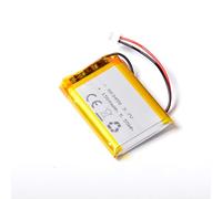 AFTERTECH 803450 1500 mAh 1,5 Ah 50 x 34 x 8 mm Cellule polymère de Lithium LIPO 3,7 V 3,7 V Rechargeable avec BMS et connecteur JST PHR 02 M3R1
