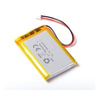 AFTERTECH 974058 3000 mAh 3 Ah 58 x 40 x 9,7 mm Cellule polymère de Lithium LIPO 3,7 V 3,7 V Rechargeable avec BMS et connecteur JST PHR 02 M4F1