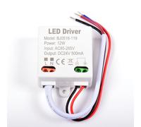 AFTERTECH Micro alimentation transformateur LED 24 V 12 W 24 V 500 mA tension constante en 220 V B4C12