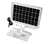 AFTERTECH Module photovoltaïque 10 W 12 V - Panneau solaire - Monocristallin 10 W 18 V Idéal pour systèmes 12 V avec connecteur DC5521 - Dimensions 234 x 349 x 16 mm - Support ftv18 v10 W