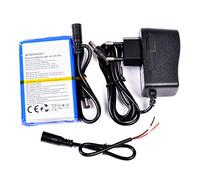 AFTERTECH Pack Pile 12 V 3000 mAh 3 Ah Rechargeable au Lithium 95 x 60 x 20 mm F2D2