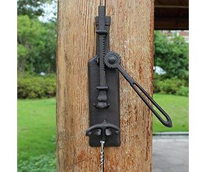 AFUDER Tire Bouchon Mural Artisanat Européen en Fonte Rétro à usage Domestique Tire Bouchon Screwpull Décoration de Comptoir de Bar de Cuisine