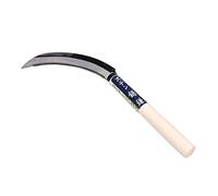 AFuex Faucille Japonaise en Acier trempé - Faucille en Dents de scie,C