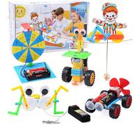 Afufu 5 Pièces STEM Experiences Scientifiques Enfants 6-14 Ans, Kits Éducatifs de Sciences et Jeux Educatif, 5 Sets Physique Circuit Electrique pour Enfant, Idée Cadeaux Anniversaire Jouets Garçon